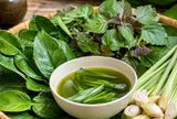 Cách dùng 3 loại lá phổ biến để gội đầu giúp sạch gàu, mượt tóc, hỗ trợ mọc tóc con