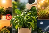 Những thời điểm trong ngày tuyệt đối không nên tưới nước cho cây