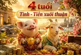 Tình - Tiền xuôi thuận, 4 tuổi tháng 7 Âm vẫn giàu