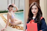 Hot girl THPT quá xinh được nam nhạc sĩ Việt lấy cảm hứng viết nhạc, sinh 2 con giờ khoe dáng nõn nà đẹp mê