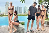 Mẹ ruột Tóc Tiên về nước hội ngộ con gái, từng căng thẳng "xa mặt cách lòng" nhiều năm nay cùng khoe dáng nóng bỏng