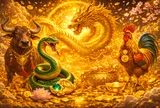 Bốc quẻ Thượng cát, 3 con giáp “mệnh tàng Kim” dễ hút Lộc Vàng