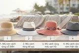 Trắc nghiệm: Chọn 1 chiếc mũ mà bạn thích nhất