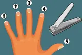 Trắc nghiệm tâm lý: Khi cắt móng tay, bạn sẽ bắt đầu từ ngón nào trước?