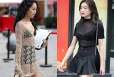Hội gái xinh vô tư mặc "mỏng như giấy" xuống phố khiến người đi đường ngại thay, đổi sang này đẹp hơn