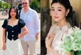 Sao Việt 24h: Thu Phượng hạnh phúc khi MC Thành Trung thân thiết tặng áo cho chồng Tây; Lọ Lem khoe vẻ đẹp cổ điển