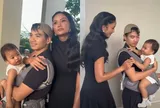 Chồng H'Hen Niê từ chối đi sự kiện để ở nhà chăm con, "em bé Ê Đê" quyến luyến khi thấy mẹ đi làm