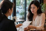 Cưới 2 năm thì vợ cũ của chồng bỗng hẹn gặp, chị đưa một tờ giấy khiến tôi bủn rủn chân tay