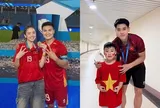 Sao Việt 24h: Chu Thanh Huyền mừng Quang Hải 3 lần vô địch Đông Nam Á, Con trai Hòa Minzy khoe quà đặc biệt từ Đình Bắc