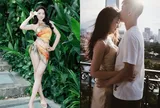 Cô giáo hotgirl ở Nghệ An 23 tuổi bế bụng bầu ra sân cổ vũ chồng cầu thủ, sinh xong đẹp nõn nà, ở cung điện 500m2