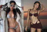 Cô gái bồi bàn bị nhầm là "con nhà giàu", giờ là Á hậu mặc bikini đẹp bốc lửa, lọt vào mắt xanh của thiếu gia Pháp