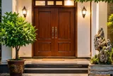 3 vật trước cửa được người xưa xem là dấu hiệu đón may, xua tà khí: Nhà bạn có đang đặt đúng?
