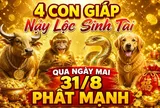 4 con giáp Nảy Lộc Sinh Tài, qua ngày mai 31/8 phất mạnh