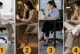 Chọn 1 kiểu ngồi làm việc gần với bạn nhất, để xem người khác nhìn nhận về thần thái của bạn ra sao