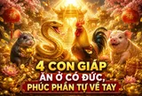 4 con giáp ăn ở Có Đức, phúc phần tự về tay
