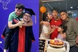 Sao Việt 24h: Nghệ sĩ Xuân Bắc "giám sát" quý tử Bi béo đi chơi với bạn nam; Con trai Lê Phương cao vượt bố Trung Kiên