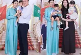 Hoa hậu Ngọc Hân mở tiệc thôi nôi linh đình cho quý tử, Đỗ Mỹ Linh và dàn sao nổi tiếng đưa con đến dự
