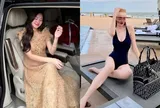 Nữ sinh THPT Hà Nội thành Á hậu khi mới 19 tuổi, bí mật mang thai giờ sống như phú bà, chi trăm triệu ở cữ