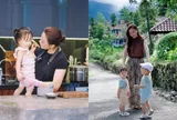 Phương Oanh vừa tất bật nấu ăn vừa chăm cặp song sinh, được khen dạy con khéo qua câu nói của ái nữ