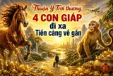 Thuận Ý Trời thương, 4 con giáp đi xa Tiền càng về gần