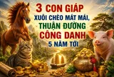 3 con giáp xuôi chèo mát mái, thuận đường công danh 5 năm tới