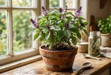Vì sao nên trồng chậu húng quế trong nhà? Những lợi ích nhỏ nhưng đáng giá