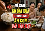 Vì sao gõ bát đũa trong khi ăn cơm là đại kị?