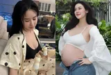 Mỹ nhân phim Việt 500 tỷ bí mật sinh con với chồng đại gia, giờ mới lộ ảnh bầu, đẻ xong mặc bikini đẹp mê