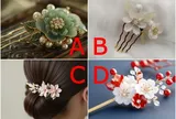 Trắc nghiệm: Chọn một chiếc trâm cài tóc, biết ngay người bạn thầm thích có thích bạn không