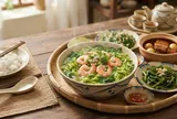 Canh hoa thiên lý nấu tôm ăn rồi nhớ mãi
