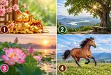 Trắc nghiệm: Chọn 1 bức ảnh bạn ấn tượng nhất để biết tài vận tháng 8 âm lịch sẽ ra sao