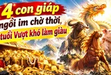 4 con giáp ngồi im chờ thời, 1 tuổi Vượt khó làm giàu