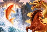 Từ nay tới Trung thu: Cá chép vượt Vũ Môn, 3 con giáp Vượt khó Thay Vận Đổi Đời