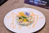 Salad Nga thịt gà Mỹ: Món khai vị nhẹ nhàng gắn kết bữa cơm Đoàn Viên