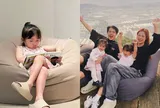 Con gái Đông Nhi đọc cả tủ sách tiếng Anh, khí chất ngày càng ra dáng tiểu thư tập đoàn nhựa
