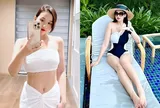 Mỹ nhân VTV mang bầu được chồng thưởng quà 4 tỷ, đẻ xong mặc bikini đẹp mơn mởn, ở cung điện 60 tỷ