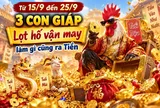 Từ 15/9 đến 25/9, 3 con giáp Lọt hố vận may làm gì cũng ra Tiền