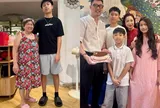 Con trai đầu lòng của NSƯT Ốc Thanh Vân trổ mã cao lớn như thanh niên, nay bà ngoại chỉ đứng tới vai