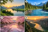Chọn 1 dòng sông bạn ấn tượng để xem con đường bạn đang đi sẽ có khó khăn, thành công gì?