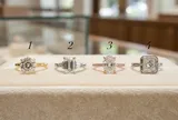 Chọn 1 chiếc nhẫn bạn thích nhất sẽ nói vận may trong công việc của bạn