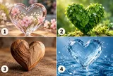 Chọn 1 hình trái tim bạn ấn tượng nhất để xem bạn thuộc kiểu người cảm xúc hay lý trí