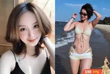 Em học sinh THPT ở Hà Nội xinh tươi như hoa, 22 tuổi mang thai giờ mặc bikini đẹp hút hồn sau sinh