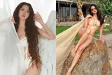 Cô gái bị trêu là "dị biệt", tập đi khom lưng giờ thành "đệ nhất vedette", U50 vẫn chăm mặc bikini để lộ cơ bụng đẹp