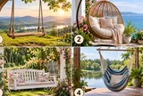 Hãy chọn 1 chiếc xích đu bạn muốn ngồi thư giãn