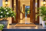  Người xưa nói trước cửa có 3 vật này, sinh khí tăng, tài lộc dễ vào nhà