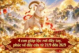 4 con giáp lộc rơi đầy tay, phúc về đầy cửa từ 21/9 đến 26/9