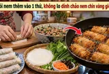 Gói nem thêm vào 1 thứ, không lo dính chảo nem chín vàng giòn