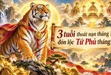 3 tuổi thoát nạn tháng 10, đón lộc Tứ Phủ tháng 11