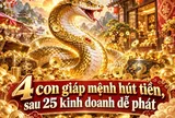 4 con giáp mệnh hút tiền, sau 25 kinh doanh dễ phát