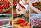 Cách bảo quản ớt tươi lâu không khô: Làm đúng 5 bước, để cả tuần vẫn căng mọng